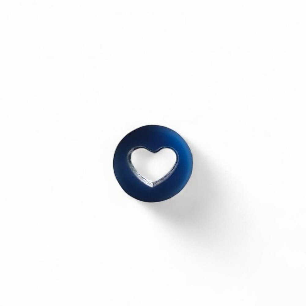 FWP: Silicone Blue Heart Tunnel